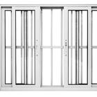 Janela De Alumínio 04 Folhas Branca Grade Maxx - 100x180