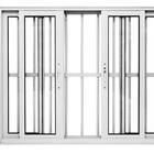 Janela De Alumínio 04 Folhas Branca Grade Maxx - 120x150