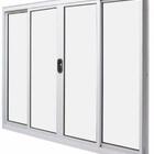 Janela De Alumínio 04 Folhas Classic Branca - 120x120