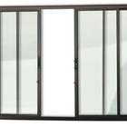 Janela De Alumínio 04 Folhas Classic Preto - 100x150