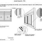 Janela De Alumínio 04 Folhas Fit Branca - 100x150