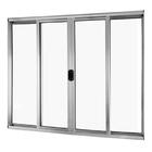 Janela De Alumínio 04 Folhas Fit Brilhante - 100x100