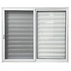 Janela De Alumínio  Veneziana 3 Folhas Com Tela Mosquiteira