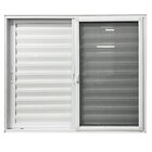 Janela De Alumínio  Veneziana 3 Folhas Com Tela Mosquiteira