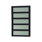 Janela De Alumínio Basculante 100x100cm Vidro Mini Boreal Eli