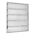 Janela De Aluminio Basculante 100x60cm Ecosul Esquadrisul Nat