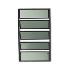 Janela De Alumínio Basculante 100x60cm Vidro Mini Boreal Plus