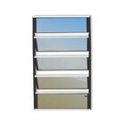 Janela De Alumínio Basculante 100x80cm Vidro Espelhado Plus B