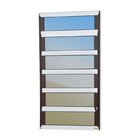 Janela De Alumínio Basculante 120x60cm Vidro Espelhado Elite