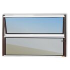 Janela De Alumínio Basculante 40x100cm Vidro Espelhado Master