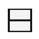 Janela De Alumínio Basculante 40x40cm Hale Esquadrias Preto