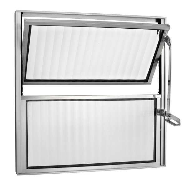 Janela De Alumínio Basculante 40x60cm 1 Secção 2 Básculas Eco