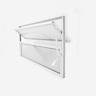 Janela De Alumínio Basculante 40x80cm Linha Plus Lux Esquadri