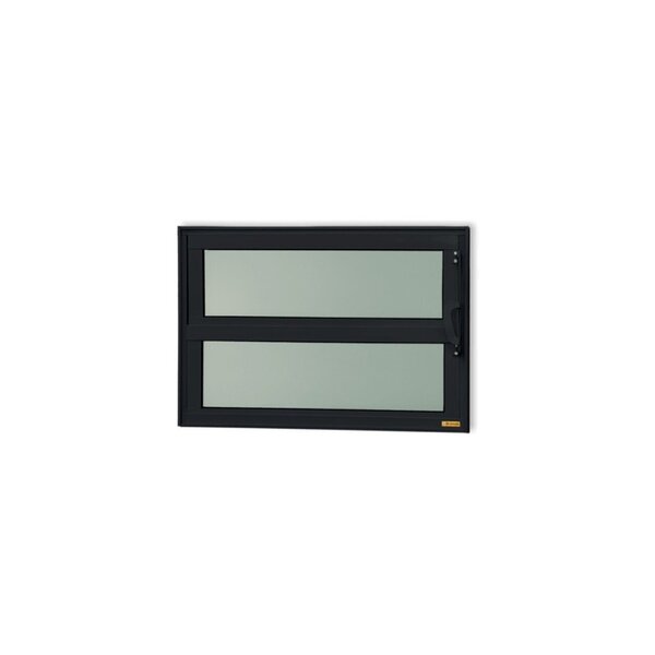 Janela De Alumínio Basculante 40x80cm Vidro Mini Boreal Elite