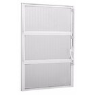 Janela De Alumínio Basculante 60x40cm 3 Folhas Com Vidro Cane