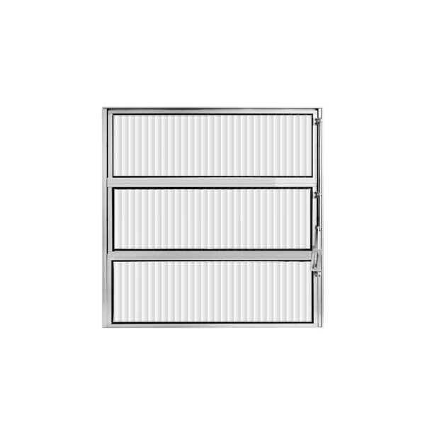 Janela De Alumínio Basculante 60x40cm Hale Esquadrias Branco