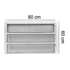 Janela De Alumínio Basculante 60x80cm Linha Plus Lux Esquadri