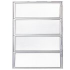 Janela De Alumínio Basculante 80x60cm Fortline Branco