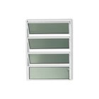 Janela De Alumínio Basculante 80x60cm Vidro Mini Boreal Plus