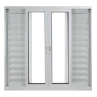 Janela De Alumínio Branco Veneziana De Correr 6 Folhas Suprem