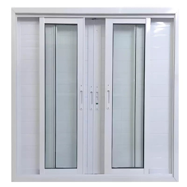 Janela De Alumínio Branco Veneziana Lambril De Correr 6 Folha