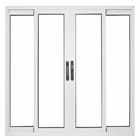 Janela De Alumínio Branco Vitro De Correr 4 Folhas Suprema Se