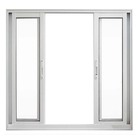 Janela De Alumínio Branco Vitro De Correr 4 Folhas Suprema Se