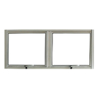 Janela De Alumínio Branco Vitro Máximo Ar 2 Módulos Suprema C