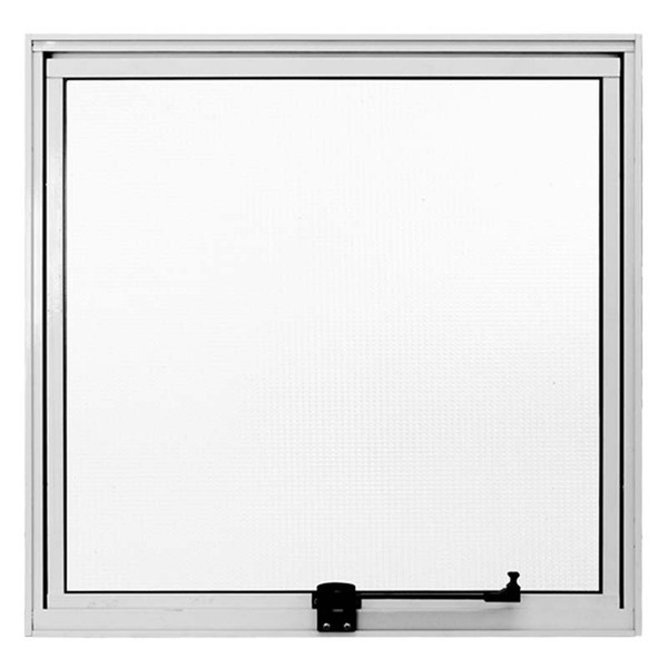 Janela De Alumínio Branco Vitro Máximo Ar Atlântica Fortline