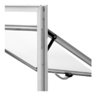 Janela De Alumínio Branco Vitro Máximo Ar Com Grade Atlântica