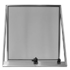 Janela De Alumínio Branco Vitro Máximo Ar Hale Esquadrias - 0