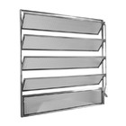 Janela De Alumínio Brilhante Vitro Basculante Hale Esquadrias