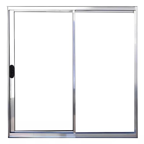 Janela De Alumínio Brilhante Vitro De Correr 2 Folhas Sem Gra