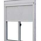 Janela De Alumínio C/persiana Blackout Tecido Branco 2fls Móv