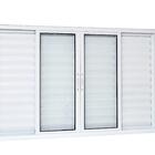 Janela De Alumínio Com Veneziana 06 Folhas Linha20 Branca - 1