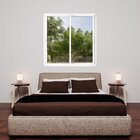 Janela De Alumínio De Correr 100x100cm 2 Folhas Com Vidro Min