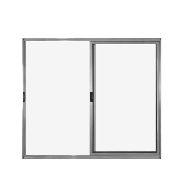 Janela De Alumínio De Correr 100x120cm 2 Folhas Hale Esquadri