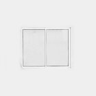 Janela De Alumínio De Correr 100x120cm 2 Folhas Sem Grade Plu