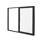 Janela De Aluminio De Correr 100x120cm 2 Folhas Soft Preto