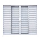 Janela De Alumínio De Correr 100x120cm 6 Folhas Com Vidro Lis