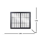 Janela De Alumínio De Correr 100x120x8 2 Folhas Topsul Esquad