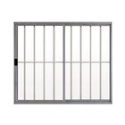 Janela De Alumínio De Correr 100x150cm 2 Folhas Grade Hale Es