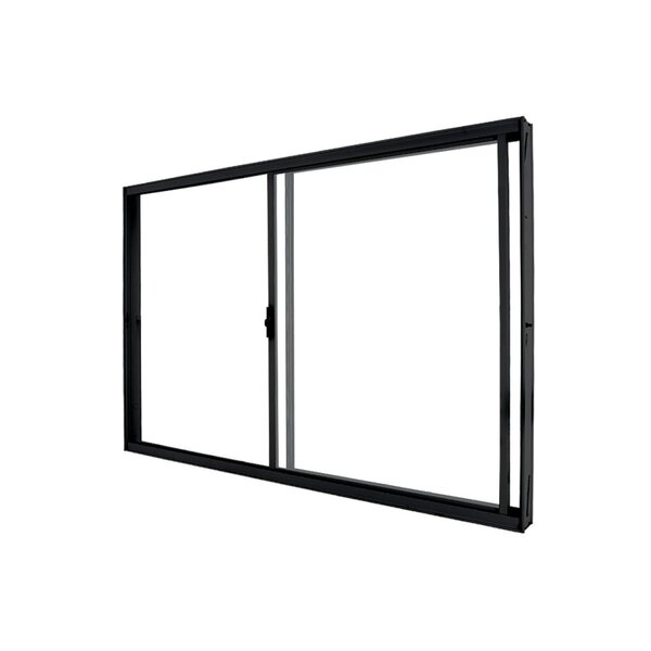 Janela De Alumínio De Correr 100x150cm 2 Folhas Vidro Liso C.