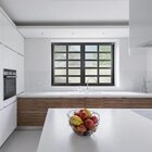 Janela De Aluminio De Correr 100x150cm 4 Folhas Com Vidro Lis