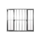 Janela De Alumínio De Correr 100x150cm 4 Folhas Grade Hale Es