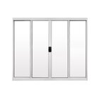 Janela De Alumínio De Correr 100x150cm 4 Folhas Hale Esquadri