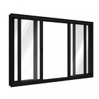 Janela De Alumínio De Correr 100x150cm 4 Folhas Lucasa Alumín