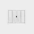 Janela De Alumínio De Correr 100x150cm 4 Folhas Sem Grade Plu