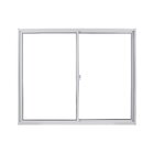 Janela De Alumínio De Correr 100x150cm Vidro Liso Linha Soft