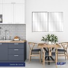 Janela De Alumínio De Correr 120x120cm 2 Folhas Com Grade E V